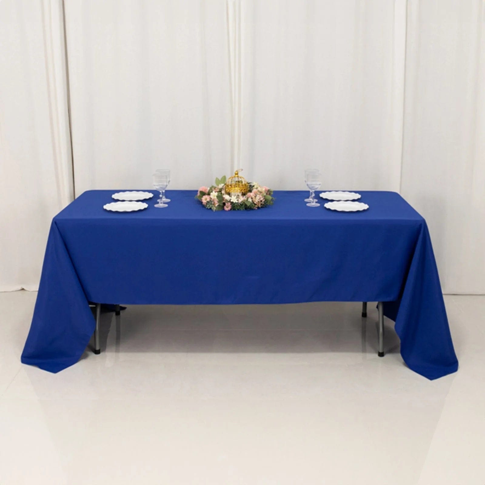 60 x 126 inch Premium Polyester Rectangular Tablecloth