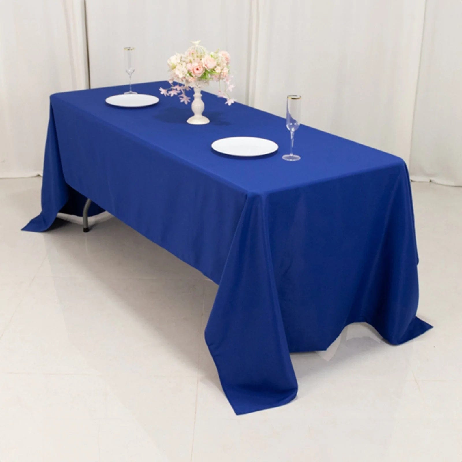 60 x 126 inch Premium Polyester Rectangular Tablecloth