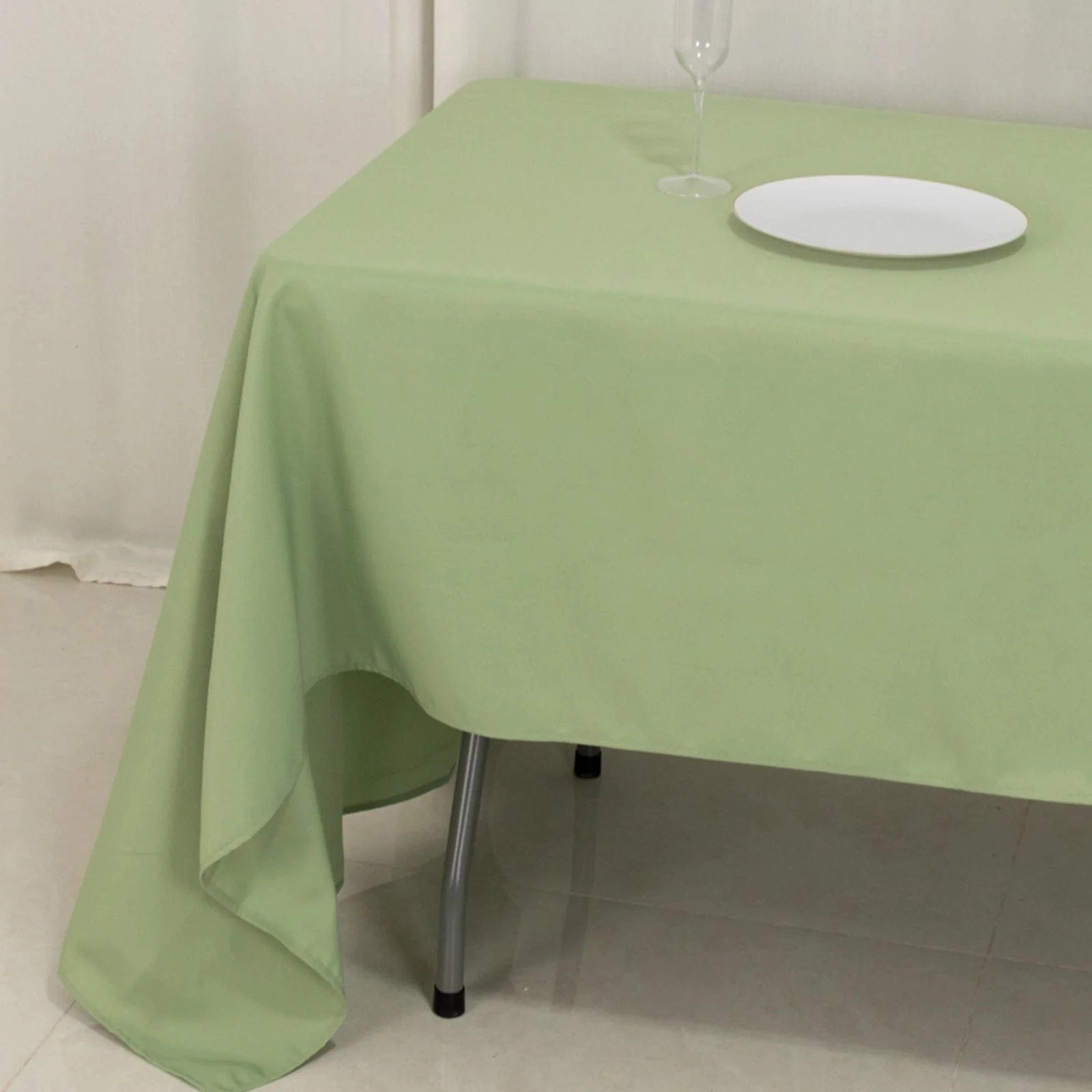 60 x 126 inch Premium Polyester Rectangular Tablecloth