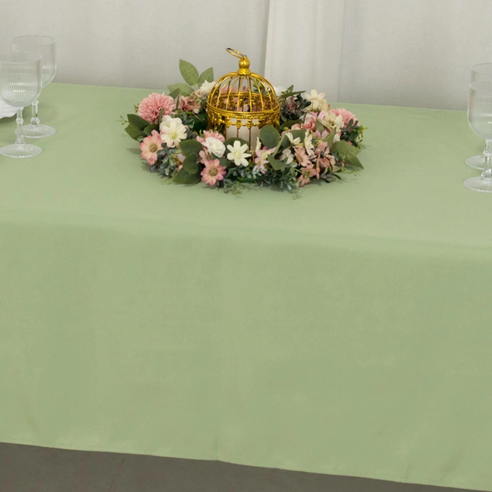 60 x 126 inch Premium Polyester Rectangular Tablecloth