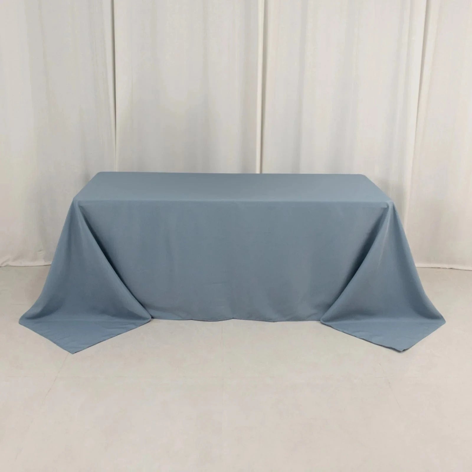 90 x 132 inch Premium Polyester Rectangular Tablecloth