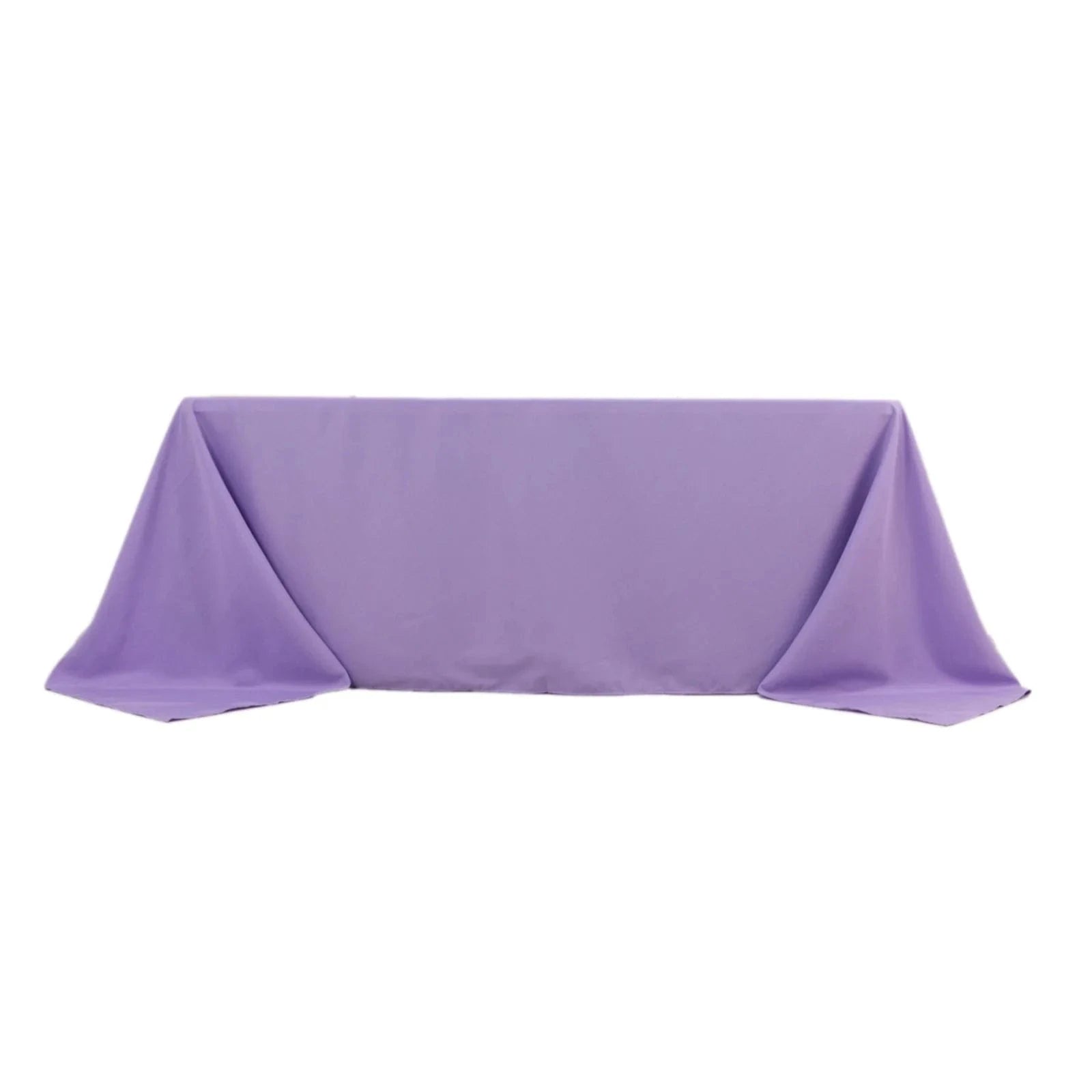 90 x 132 inch Premium Polyester Rectangular Tablecloth