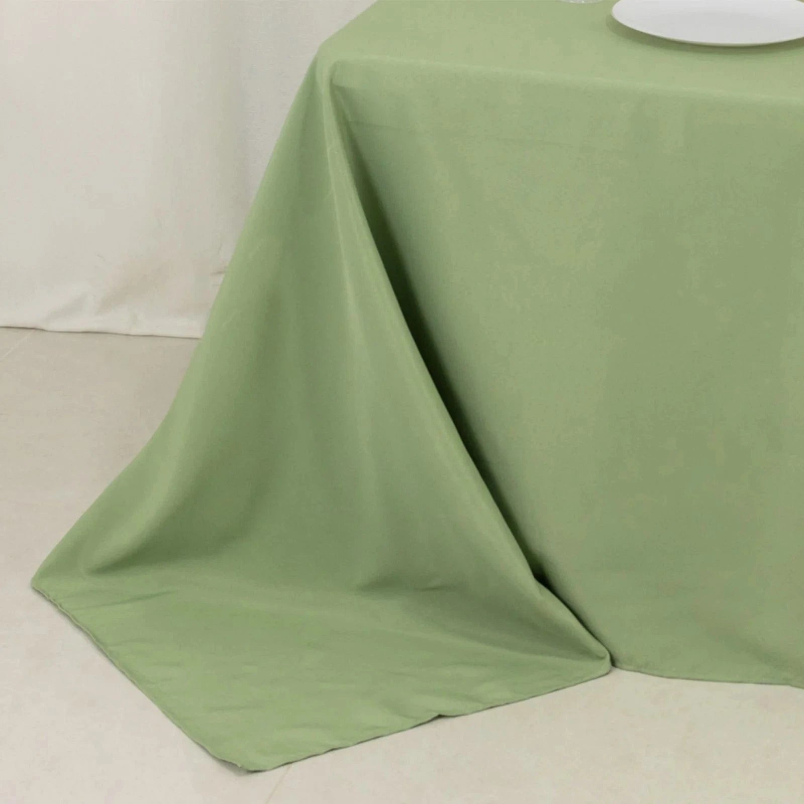 90 x 132 inch Premium Polyester Rectangular Tablecloth