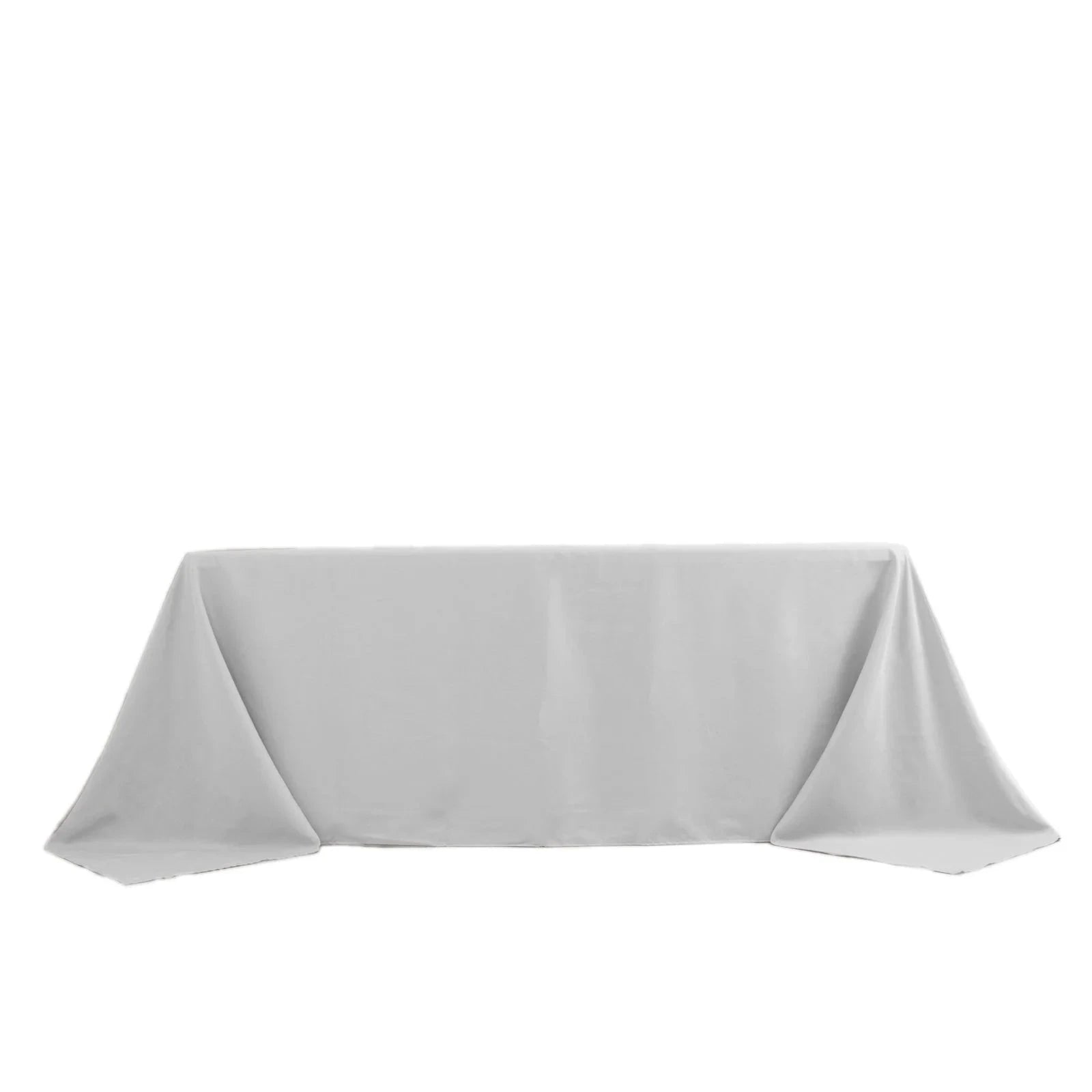 90 x 132 inch Premium Polyester Rectangular Tablecloth