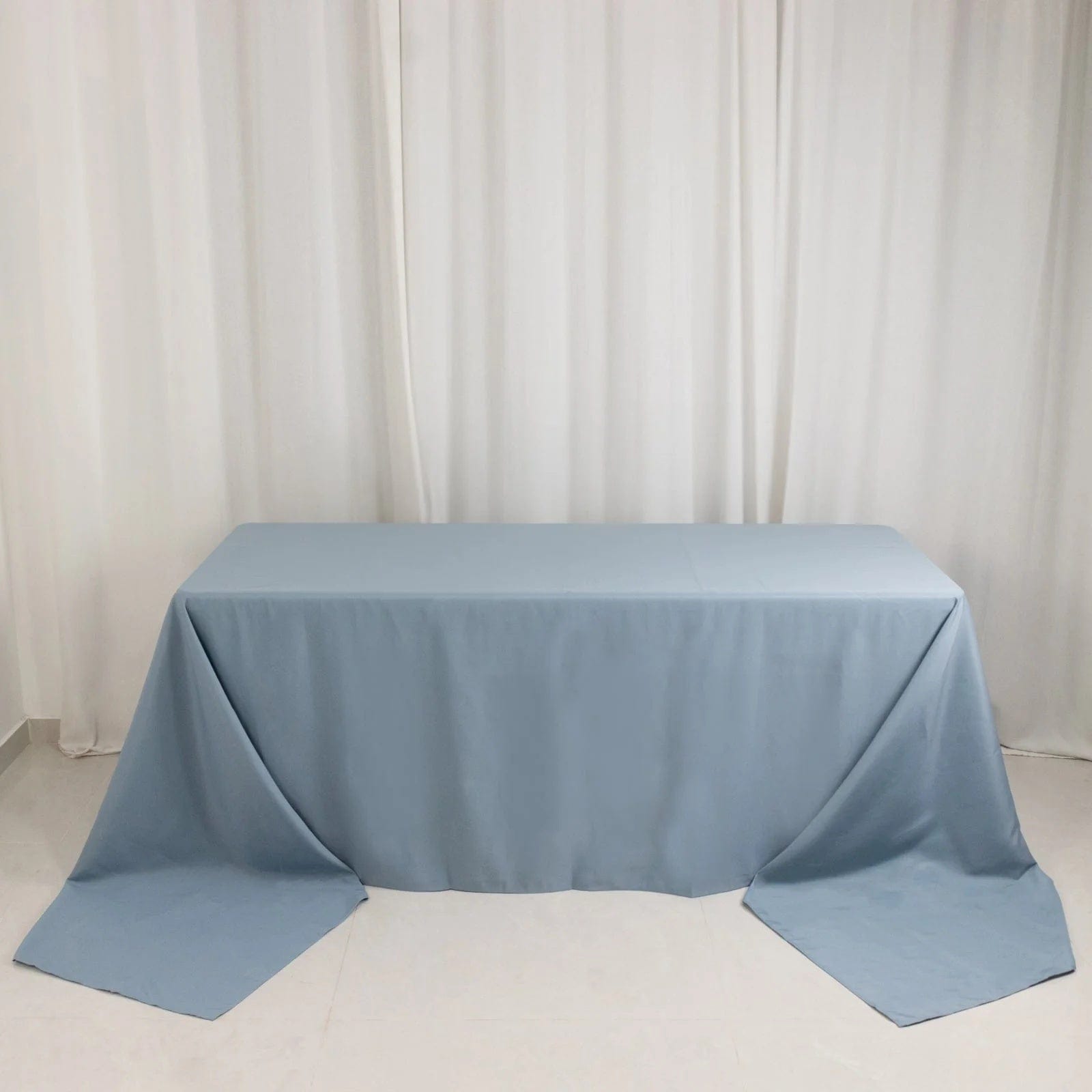 90 x 156 inch Premium Polyester Rectangular Tablecloth