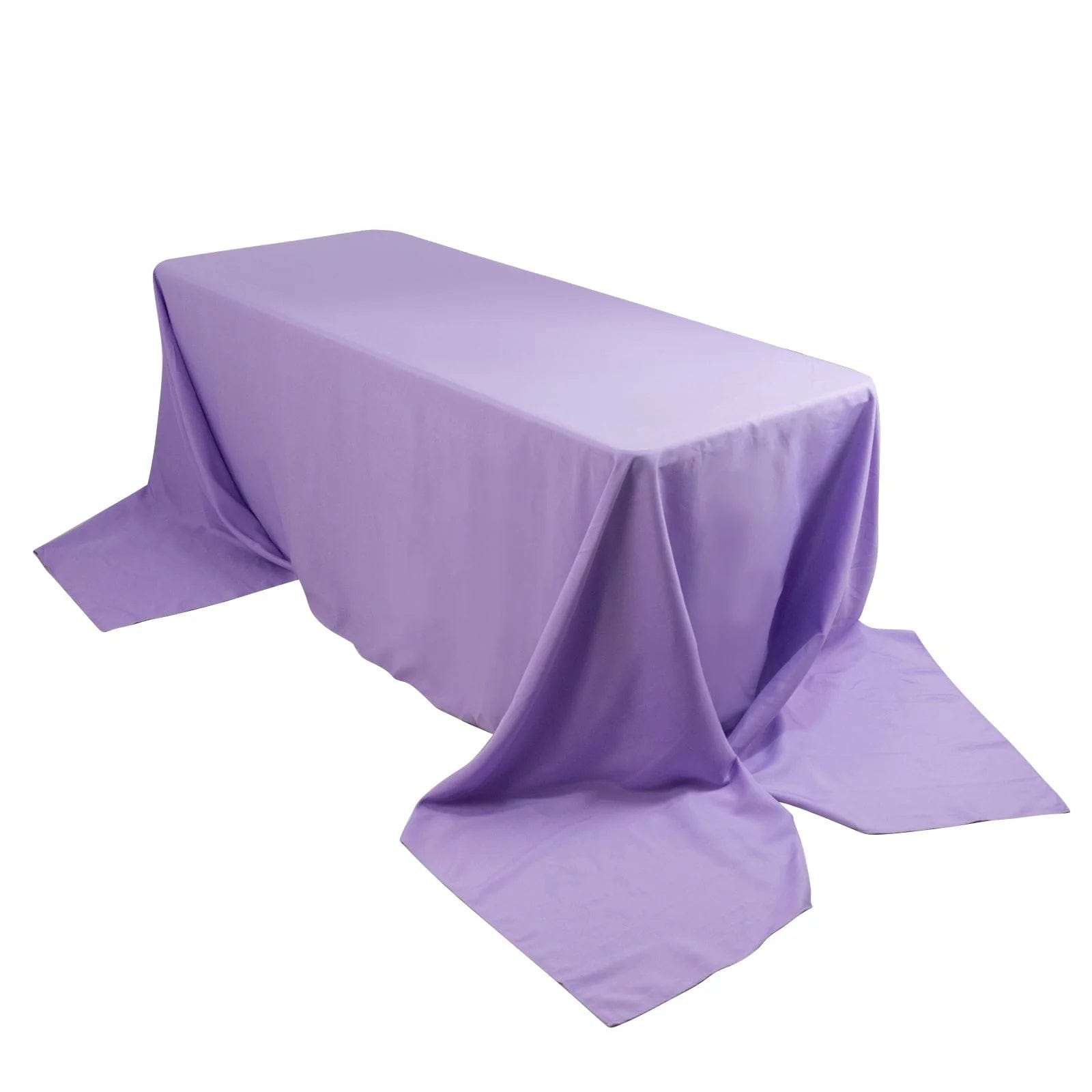 90 x 156 inch Premium Polyester Rectangular Tablecloth