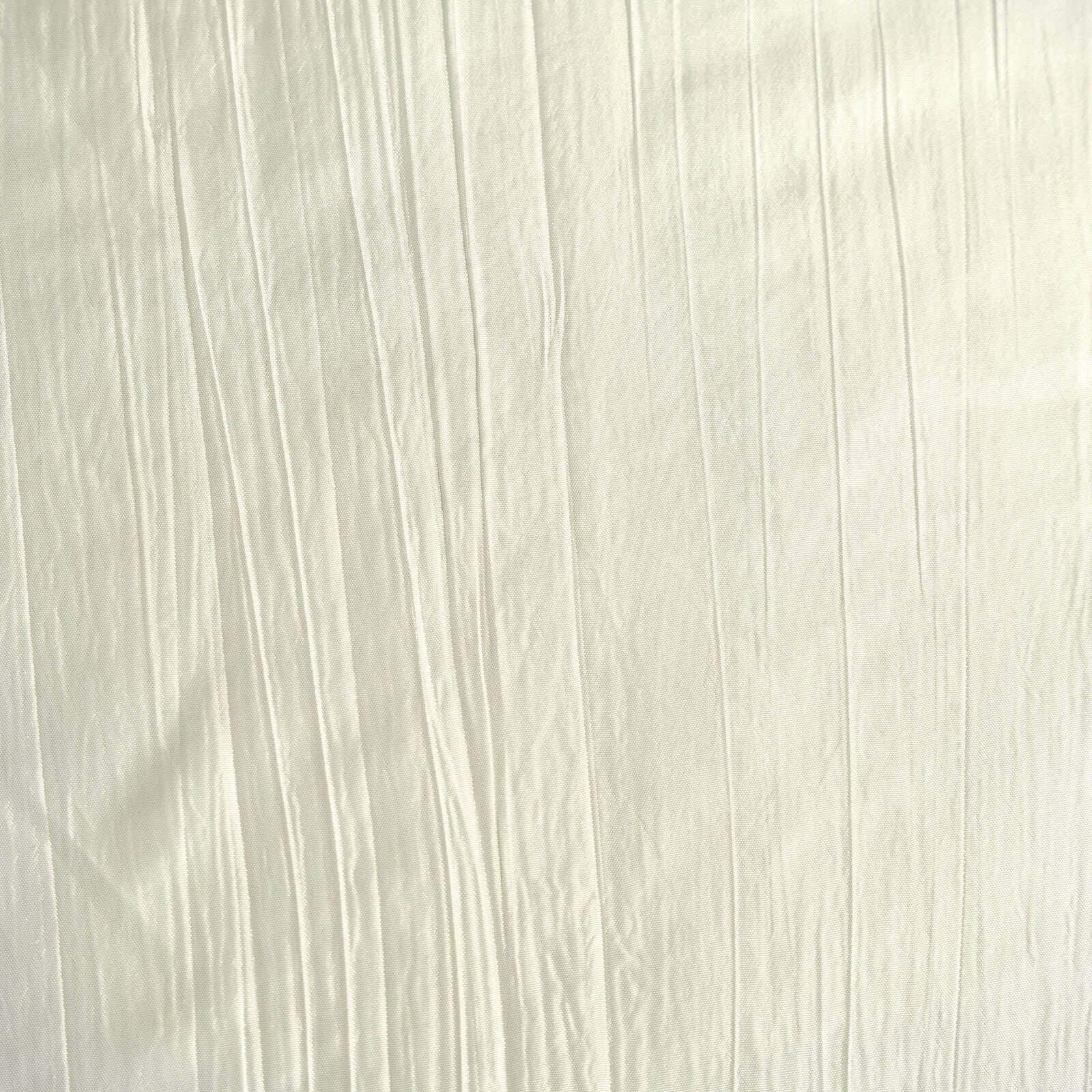 90x132 in Metallic Crinkled Taffeta Rectangular Tablecloth