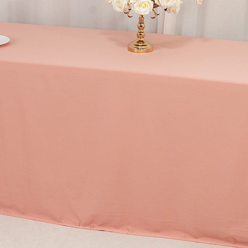 90x156 in Premium Scuba Polyester Rectangle Tablecloth