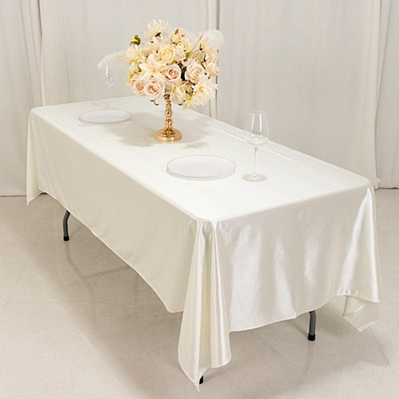 60x102 in Premium Scuba Polyester Rectangle Tablecloth