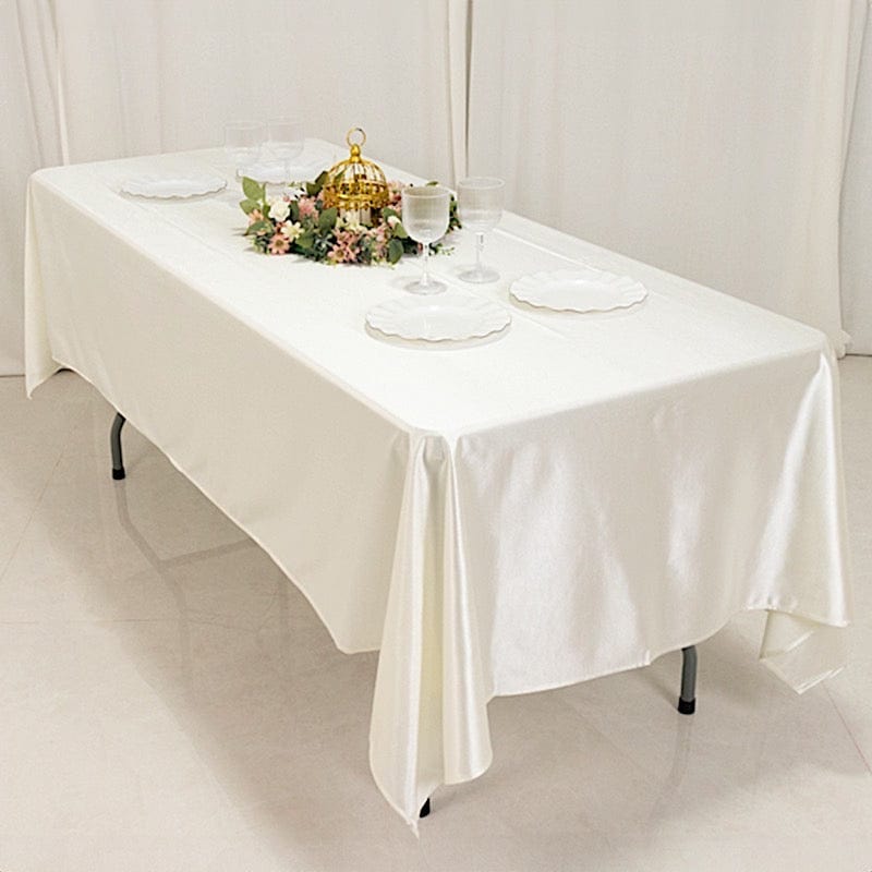 60x102 in Premium Scuba Polyester Rectangle Tablecloth