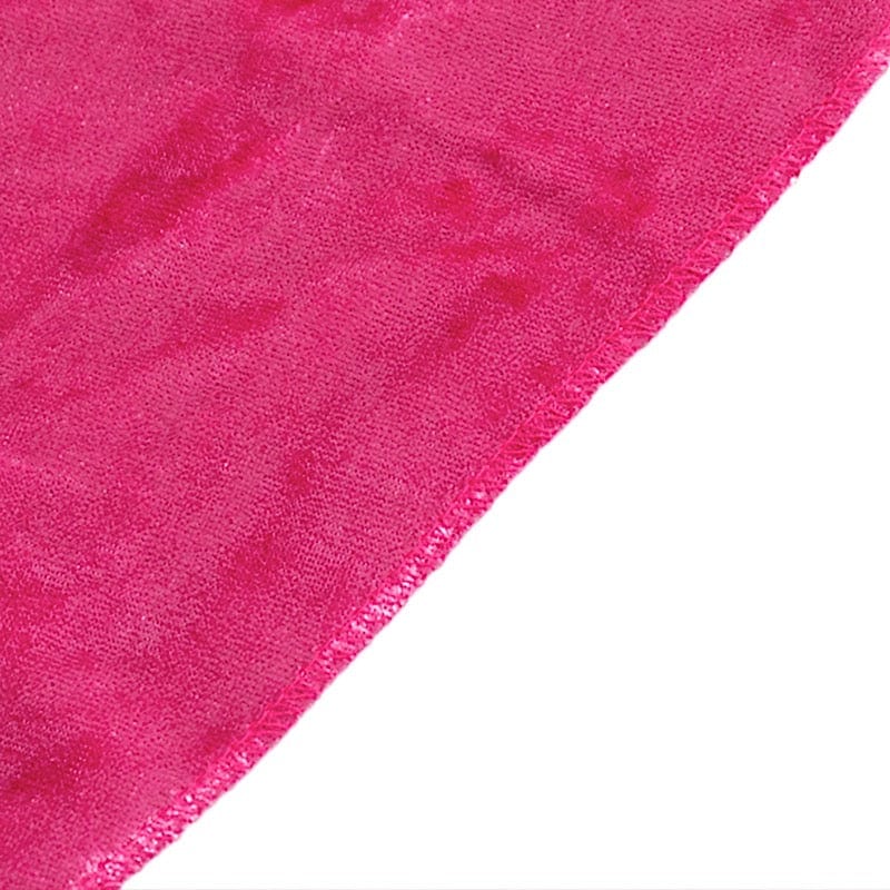 120 in Round Premium Velvet Tablecloth