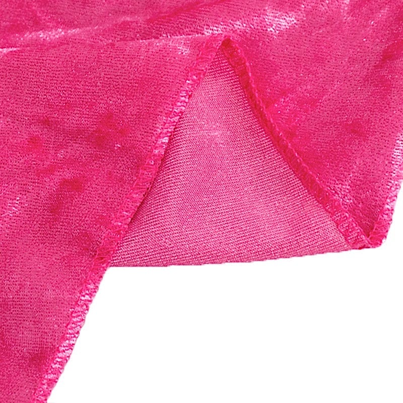 120 in Round Premium Velvet Tablecloth