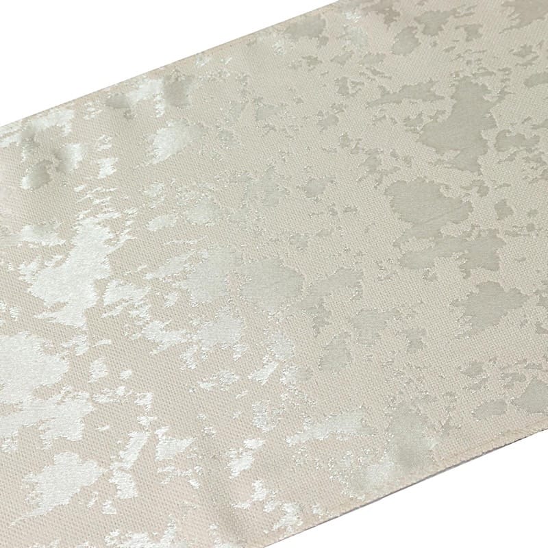 12x108 in Jacquard Table Runner Abstract Watercolor Pattern