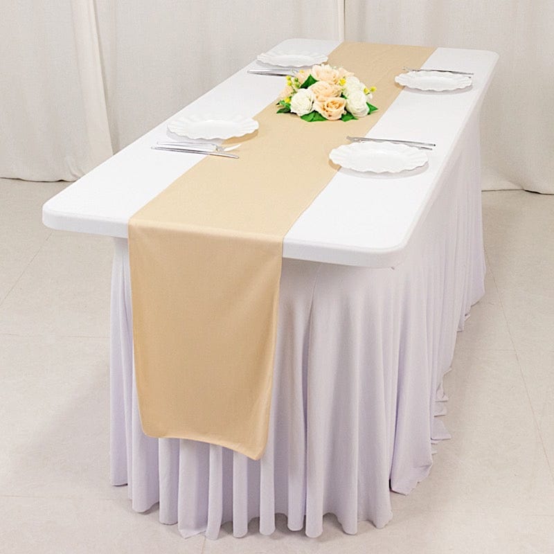 12x108 in Premium Scuba Polyester Table Runner