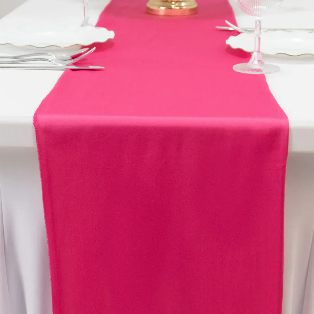 12x108 in Premium Scuba Polyester Table Runner