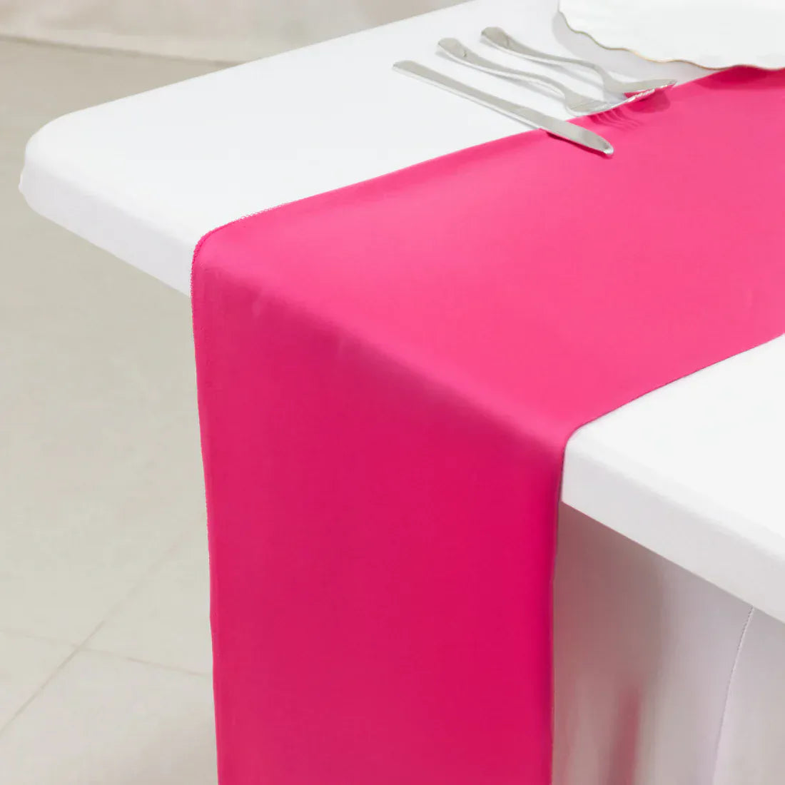 12x108 in Premium Scuba Polyester Table Runner