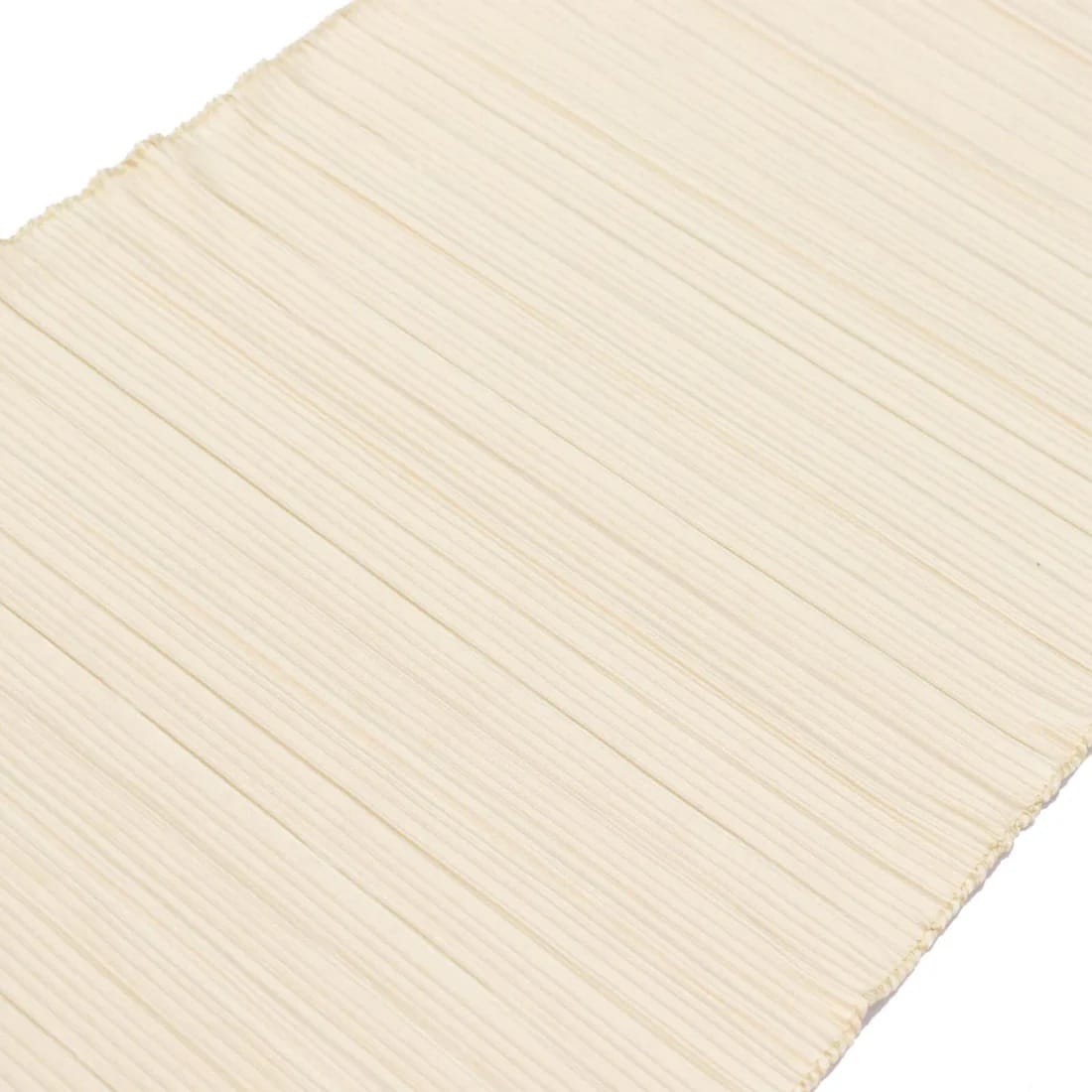 12x108 in Scuba Polyester Accordion Pleated Table Runner