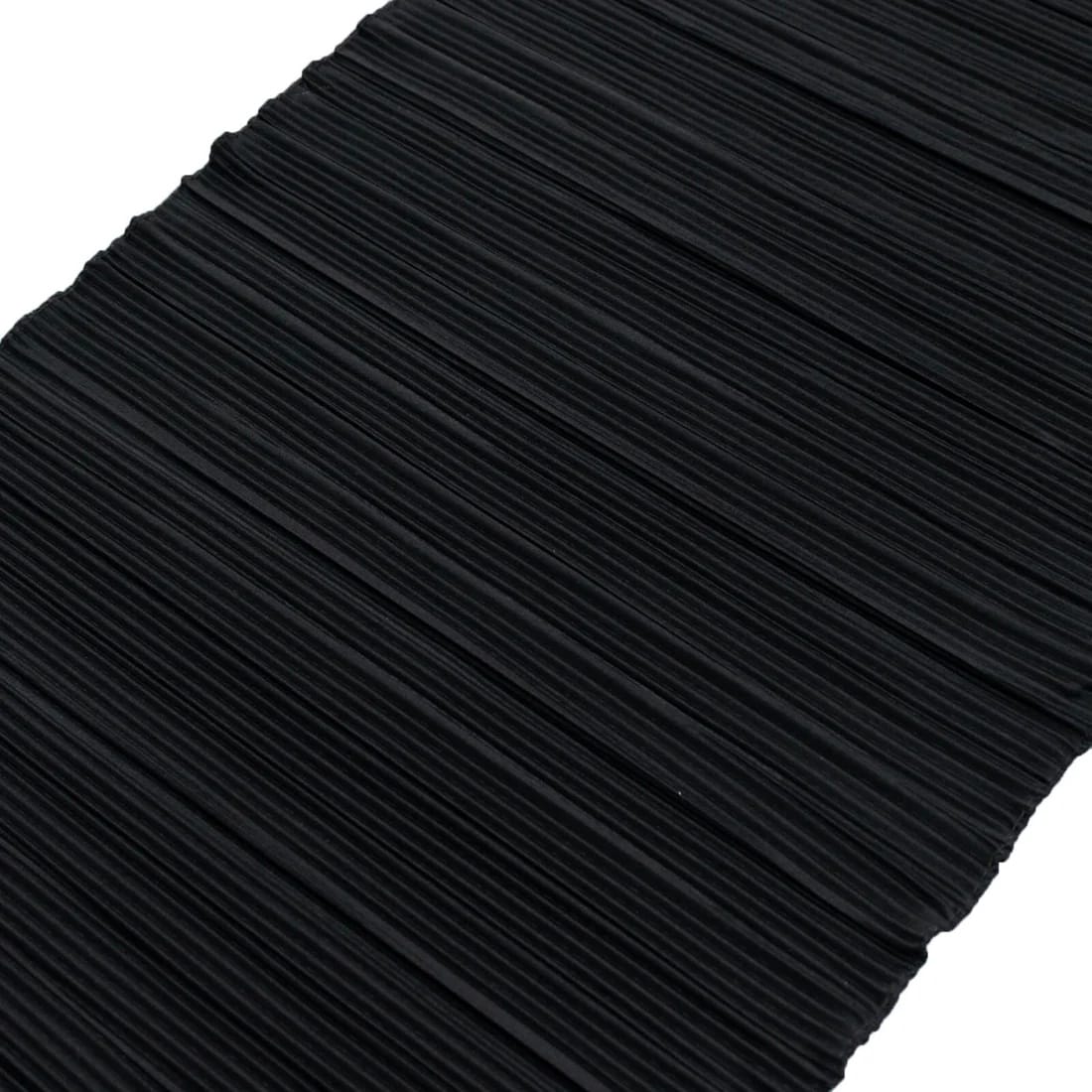 12x108 in Scuba Polyester Accordion Pleated Table Runner