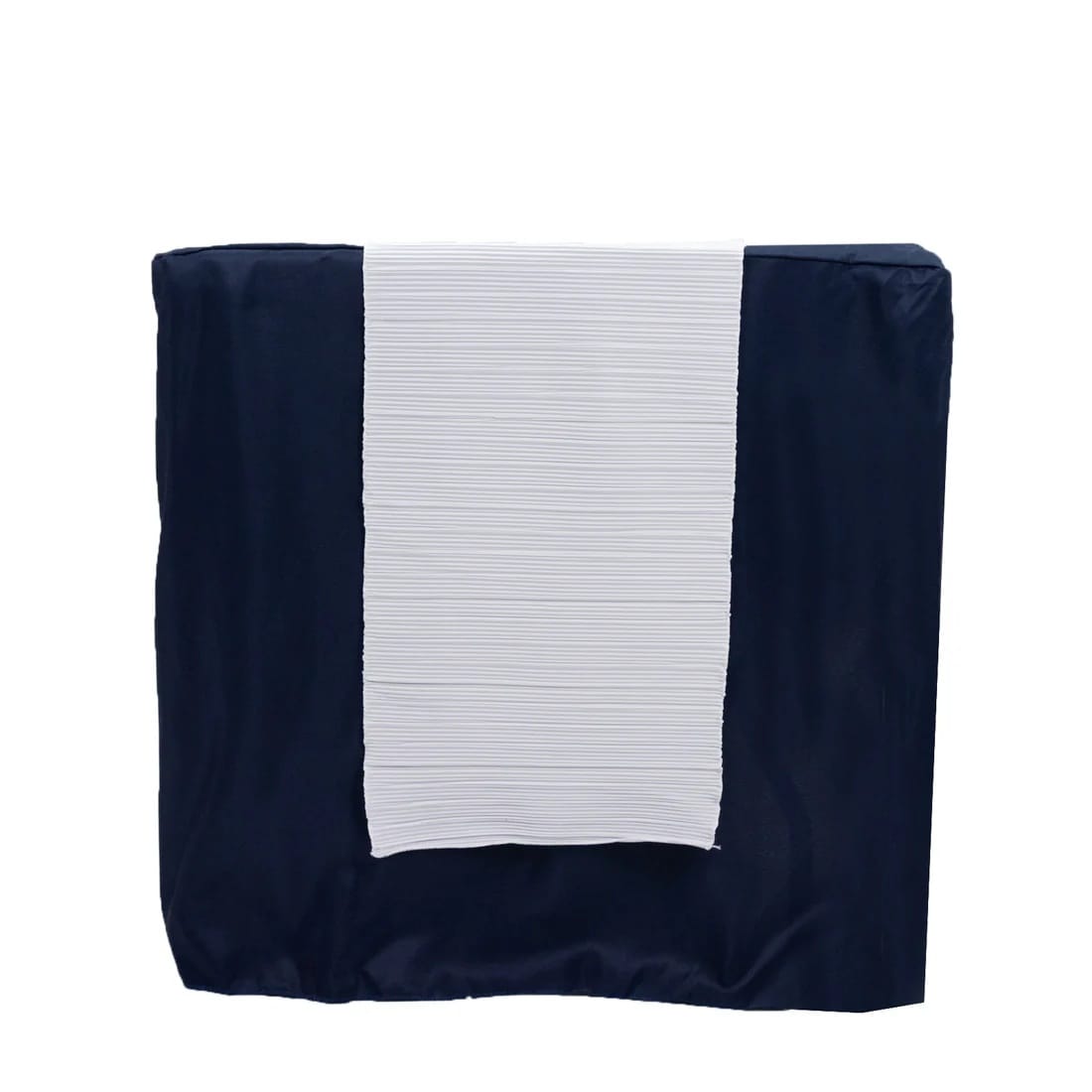 12x108 in Scuba Polyester Accordion Pleated Table Runner