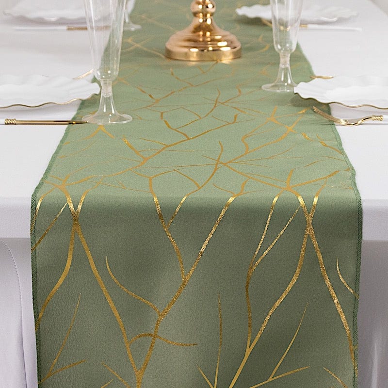 12x108 in Geometric Polyester Table Runner Party Decorations