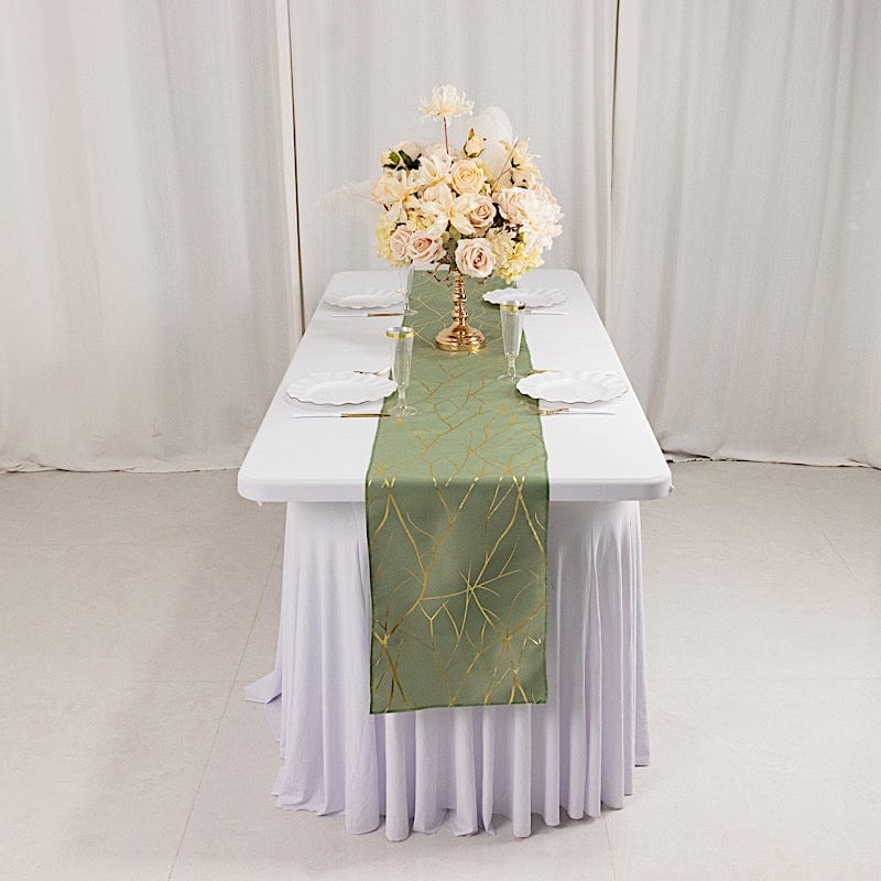 12x108 in Geometric Polyester Table Runner Party Decorations