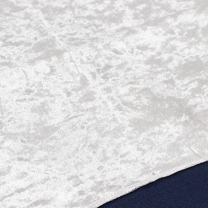 12x108 in Premium Crushed Velvet Table Runner