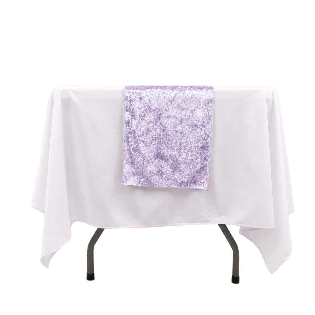 12x108 in Premium Crushed Velvet Table Runner