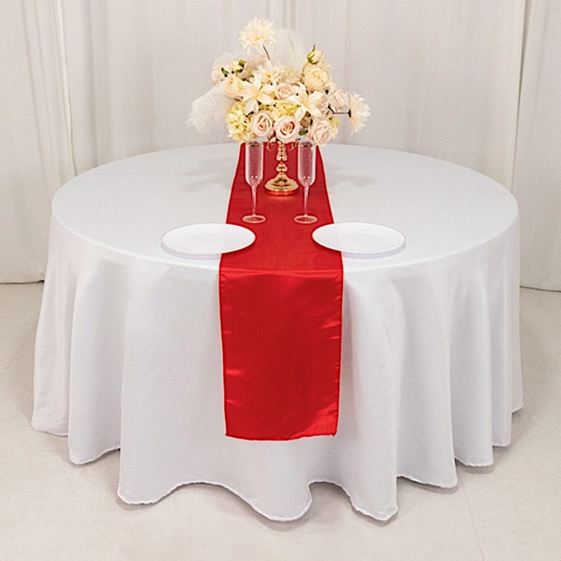 Lamour Satin Table Runner 12x108 inch