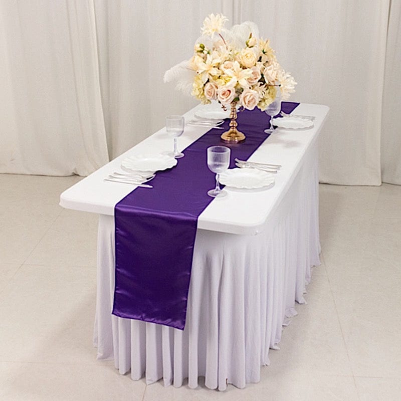 Lamour Satin Table Runner 12x108 inch