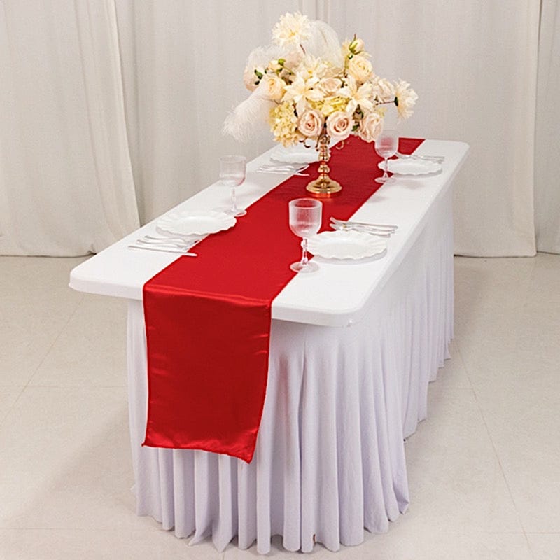 Lamour Satin Table Runner 12x108 inch