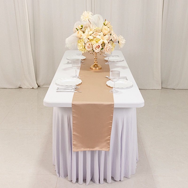 Lamour Satin Table Runner 12x108 inch