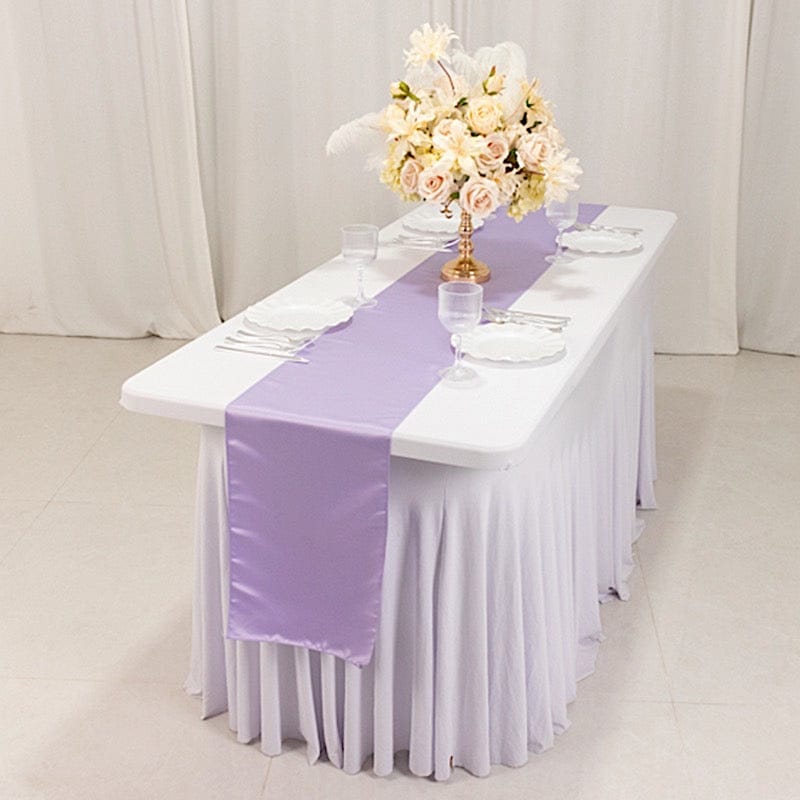 Lamour Satin Table Runner 12x108 inch