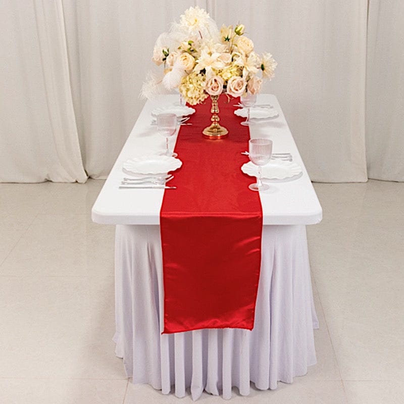 Lamour Satin Table Runner 12x108 inch