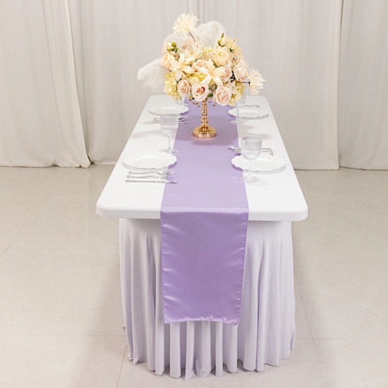 Lamour Satin Table Runner 12x108 inch