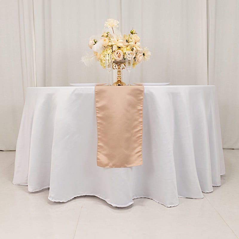 Lamour Satin Table Runner 12x108 inch