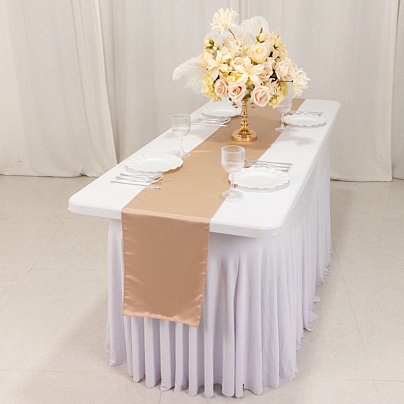 Lamour Satin Table Runner 12x108 inch
