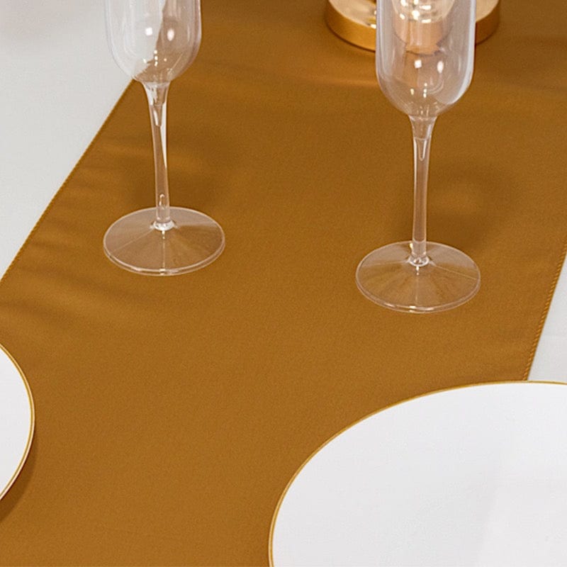 Lamour Satin Table Runner 12x108 inch