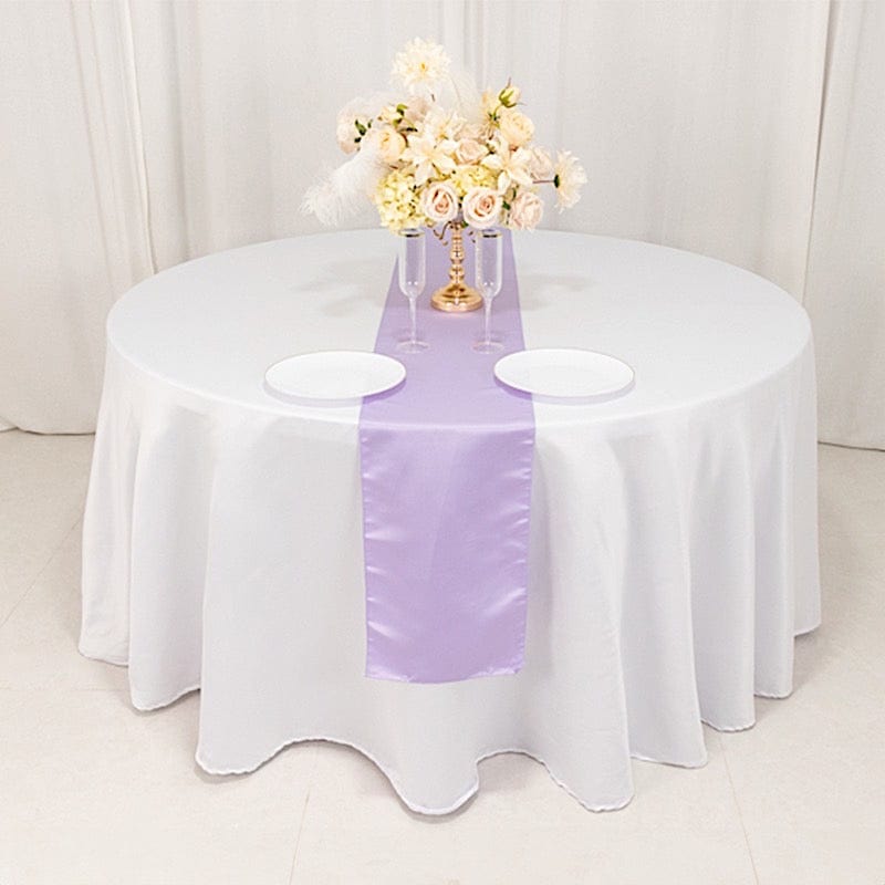 Lamour Satin Table Runner 12x108 inch