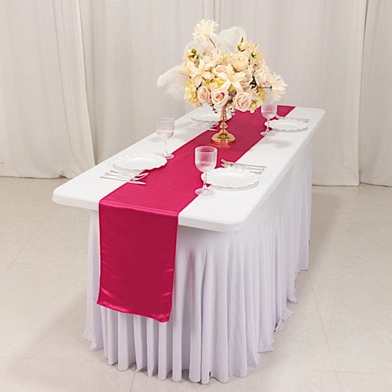 Lamour Satin Table Runner 12x108 inch