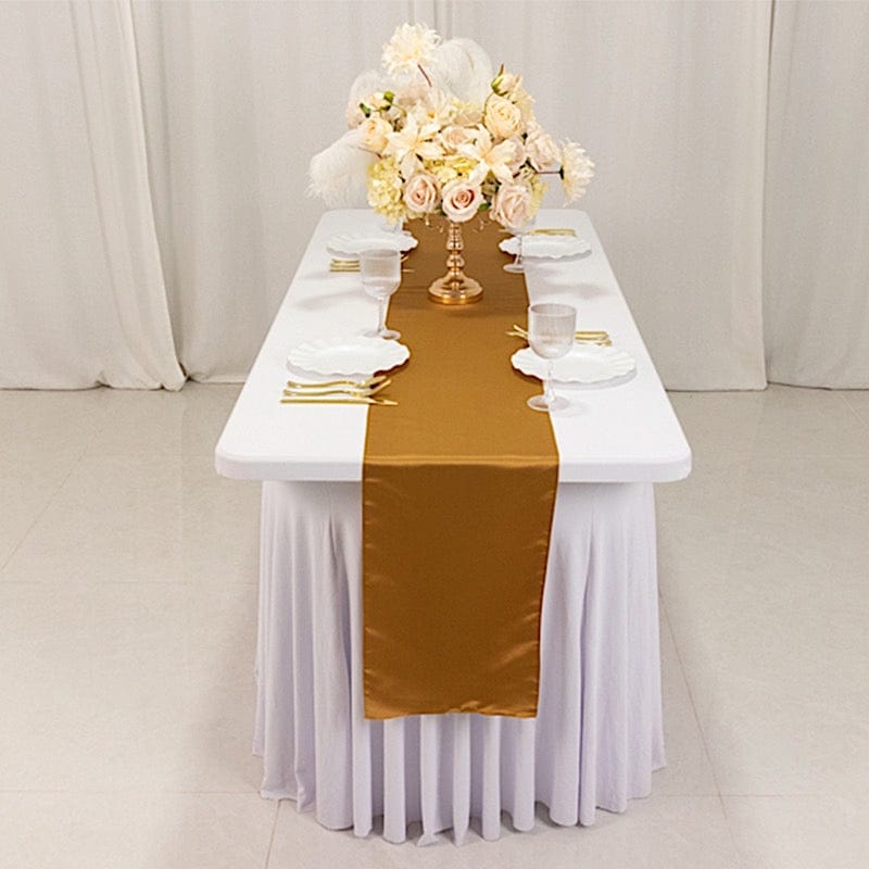 Lamour Satin Table Runner 12x108 inch