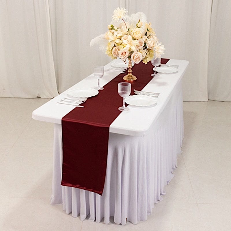 Lamour Satin Table Runner 12x108 inch