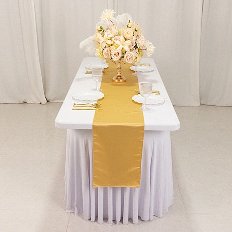 Lamour Satin Table Runner 12x108 inch