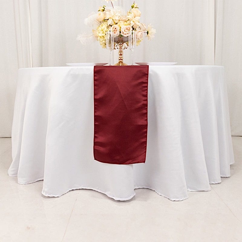 Lamour Satin Table Runner 12x108 inch
