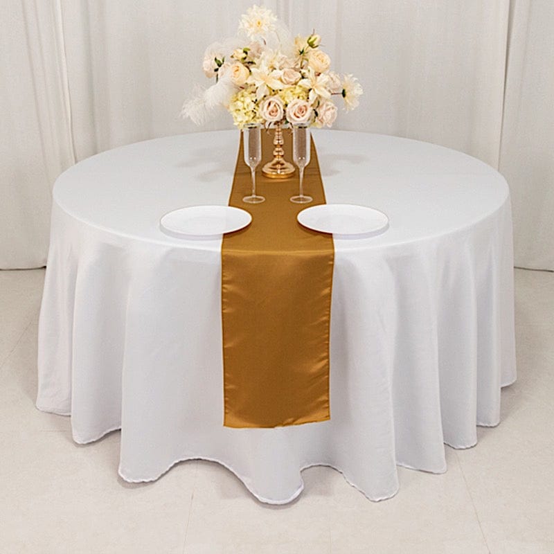 Lamour Satin Table Runner 12x108 inch