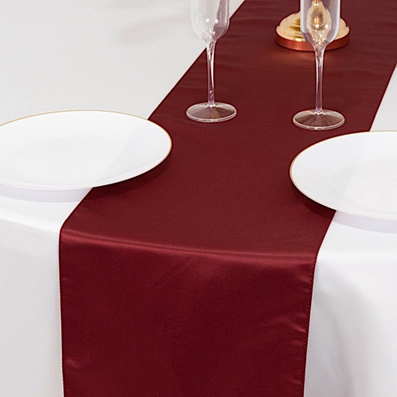 Lamour Satin Table Runner 12x108 inch