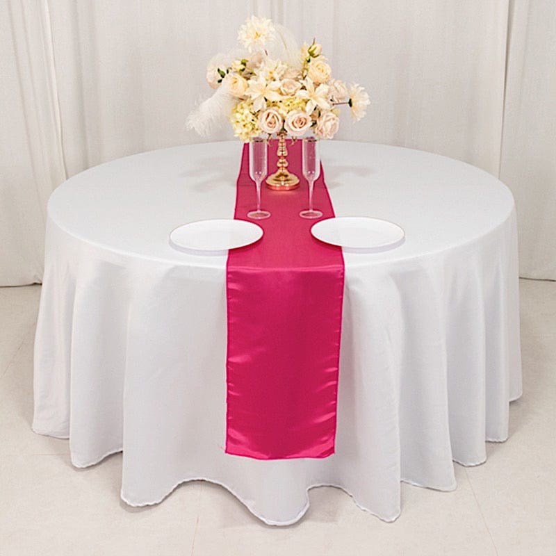 Lamour Satin Table Runner 12x108 inch