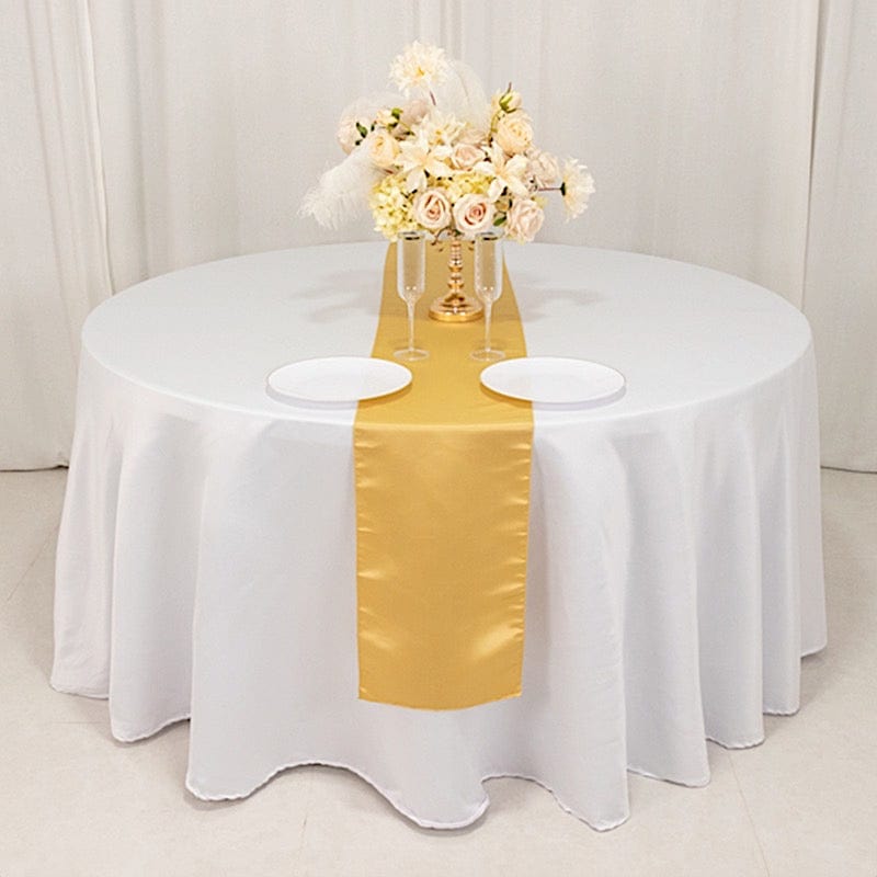 Lamour Satin Table Runner 12x108 inch