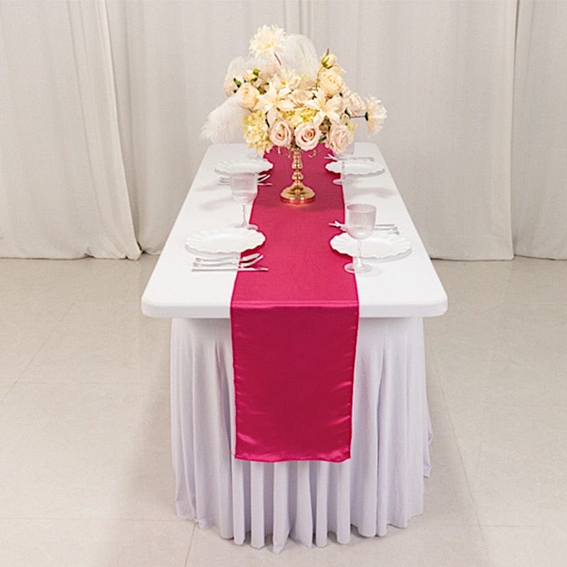 Lamour Satin Table Runner 12x108 inch