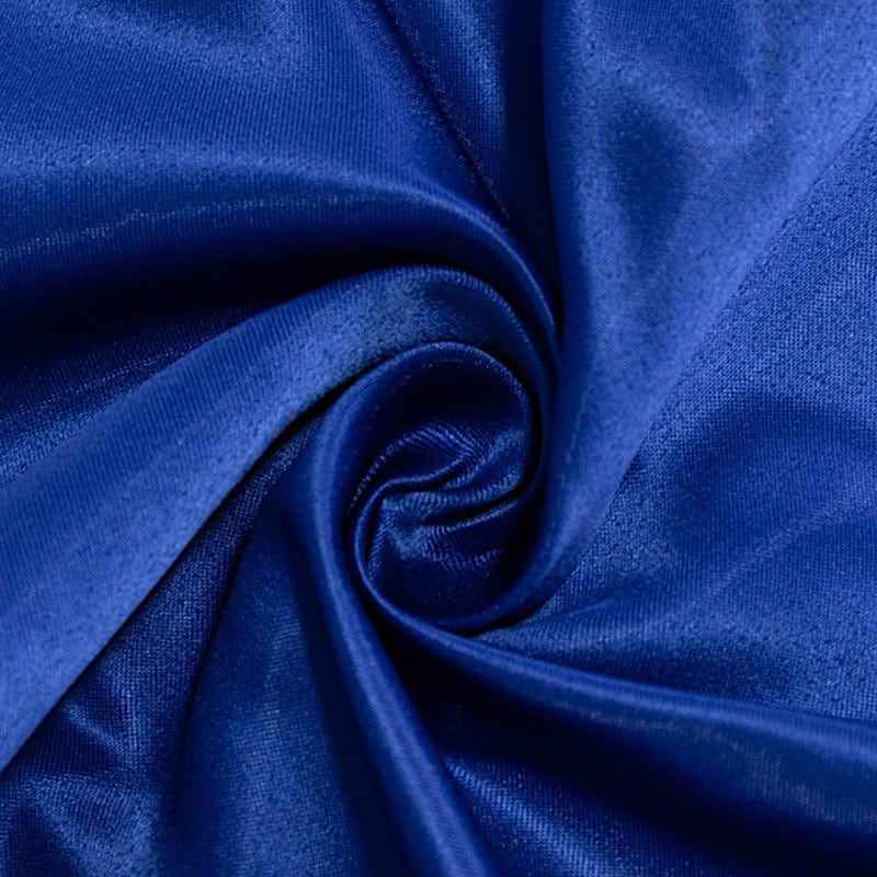 72 in Square Satin Table Overlay with Smooth Finish