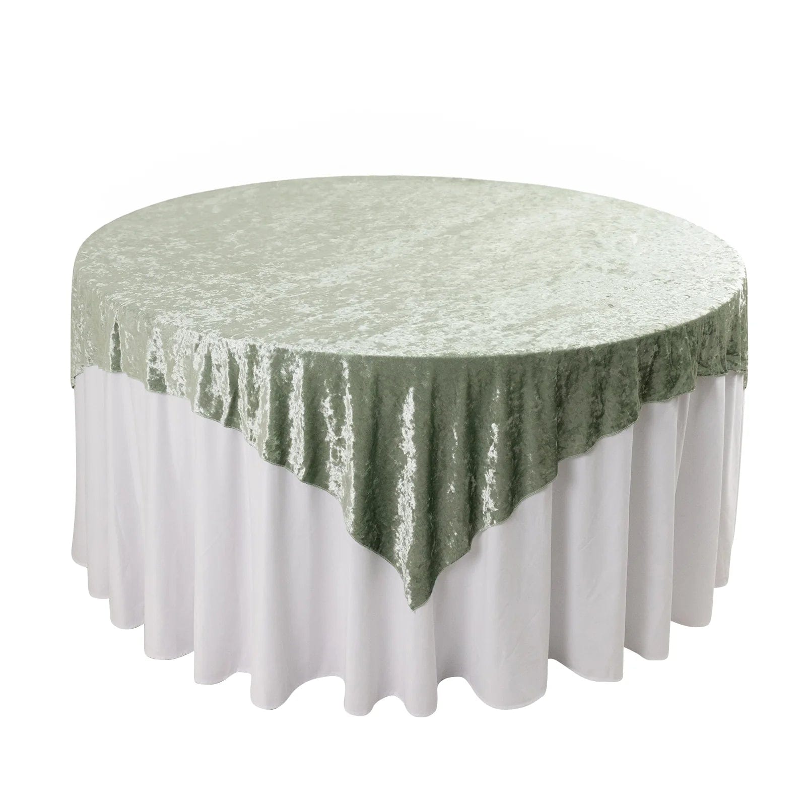 72x72 in Square Premium Velvet Table Overlay